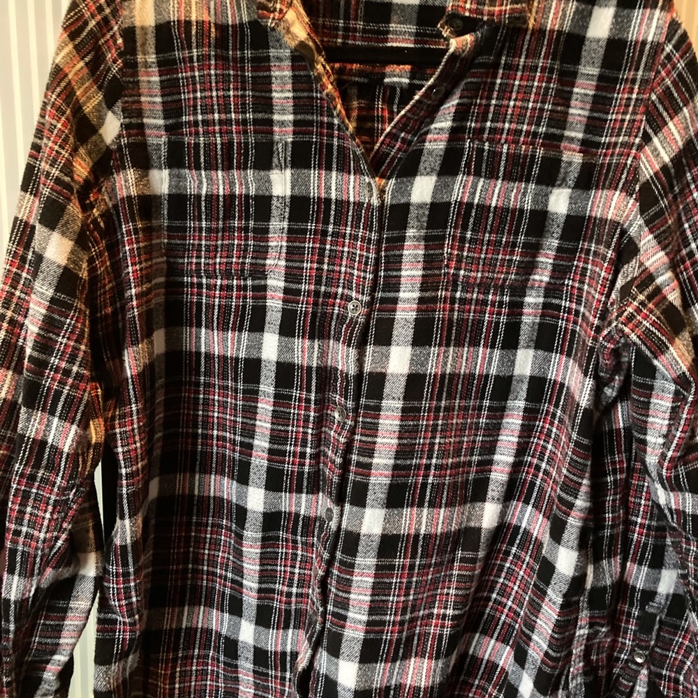 Ladies Woolrich Long Sleeve Button Down Flannel S… - image 5